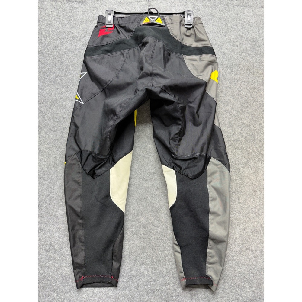 One Industries Atom Rockstar Energy Motocross Racing Pants Black Yellow Mens 30 - Picture 14 of 16